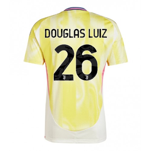 Fotbalové Dres Juventus Douglas Luiz #26 Venkovní 2024-25 Krátký Rukáv